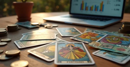 Tarot nas finanças: tiragens para planejar seu orçamento