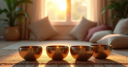 Como Potencializar Meditação com Sons de Taças Tibetanas