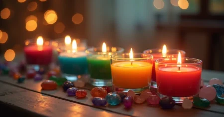 Magia das Velas Coloridas: Guia para Intenções Específicas