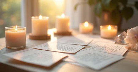 Como usar cartas com mensagens de anjos para começar o dia