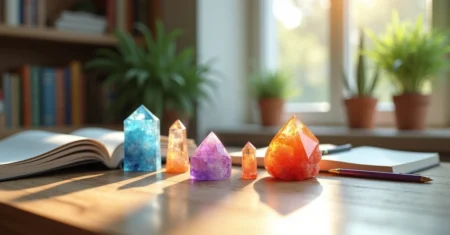 Cristais para concursos: energia e foco para estudar com sucesso