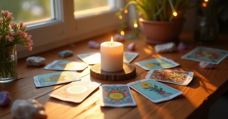 Ritual matinal com tarot: como se orientar antes de sair