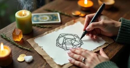 Como criar sigilos de prosperidade usando desenhos simples