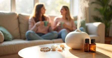 Aromaterapia para amizades: óleos para fortalecer laços