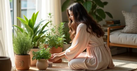 Guia de plantas domésticas para proteção espiritual feminina
