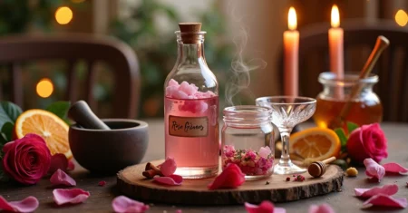 Receitas de poções naturais para harmonia em encontros amorosos