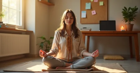Meditação com japamala: guia para foco nos estudos