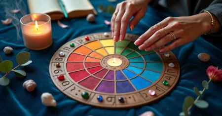 Oráculo das cores: prática rápida para decisões diárias