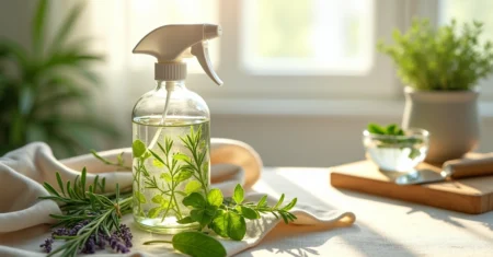 Como fazer spray energético para casa usando ervas frescas