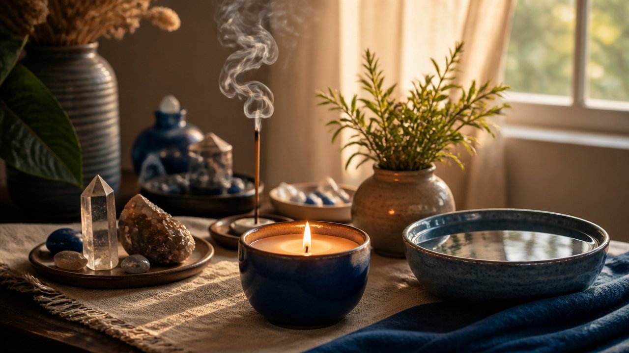 Quatro elementos nos rituais femininos do dia a dia