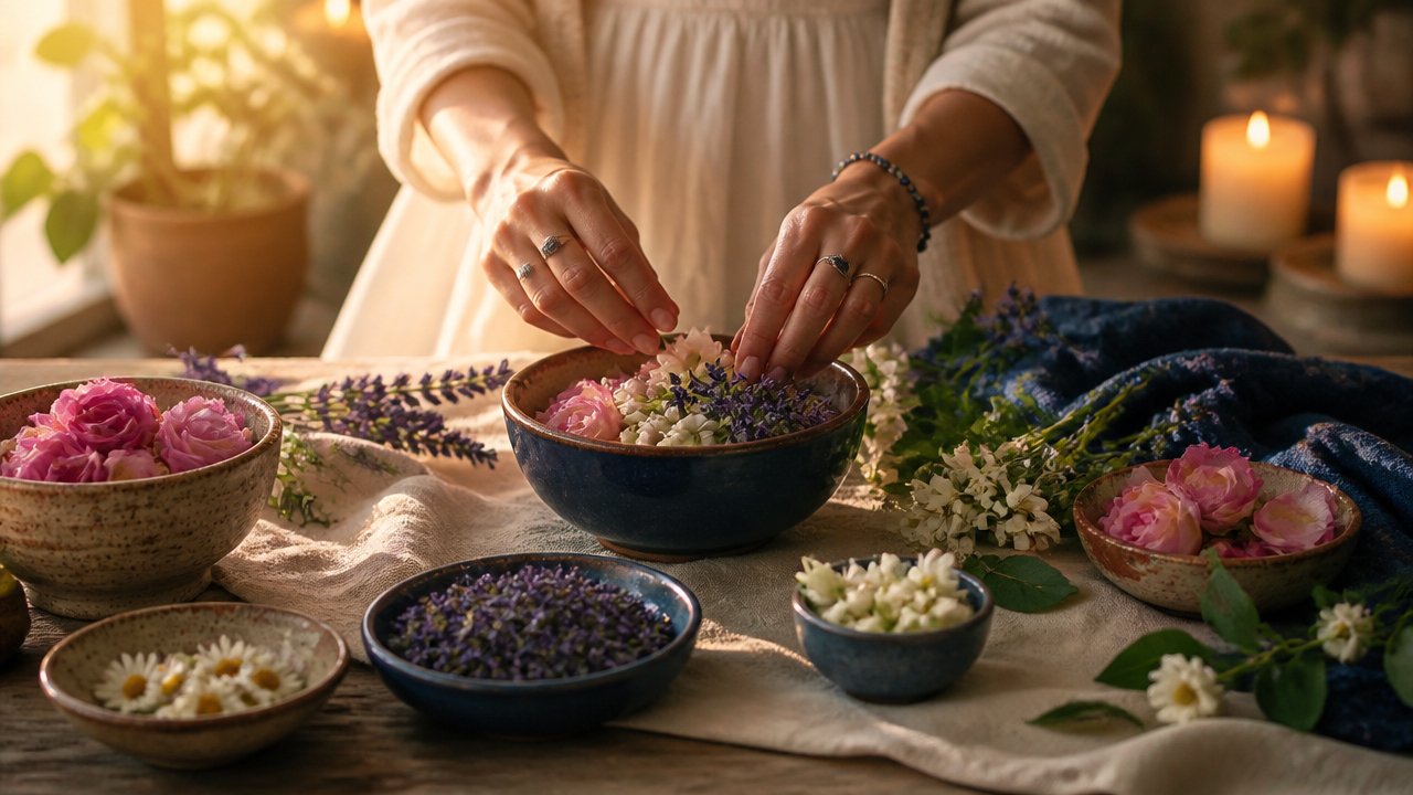 Flores em rituais femininos: significados e usos