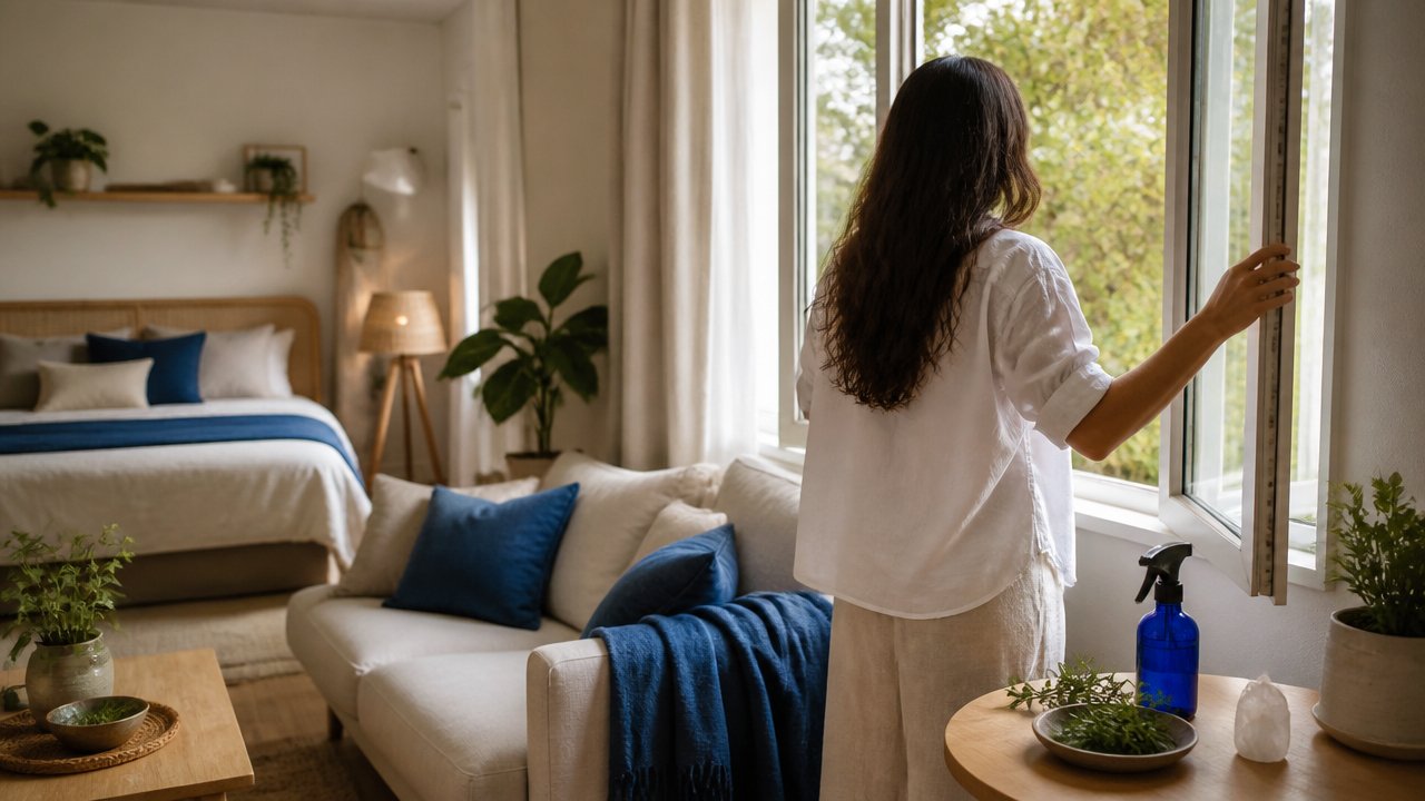 Limpeza energética para apartamentos pequenos